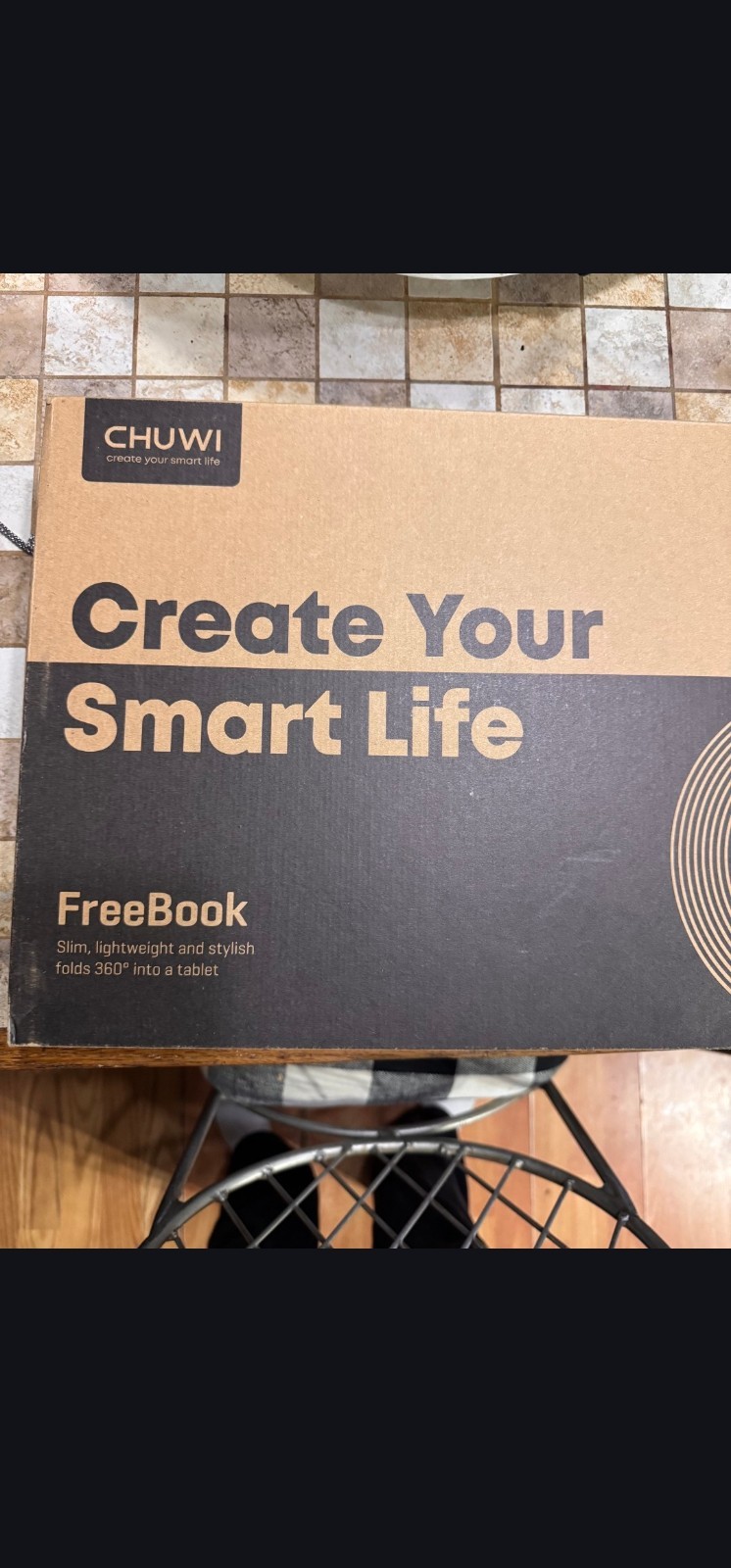 CHUWI FreeBook 13.3" 2K Touchscreen Laptop 12GB RAM 512GB SSD N100 Gray