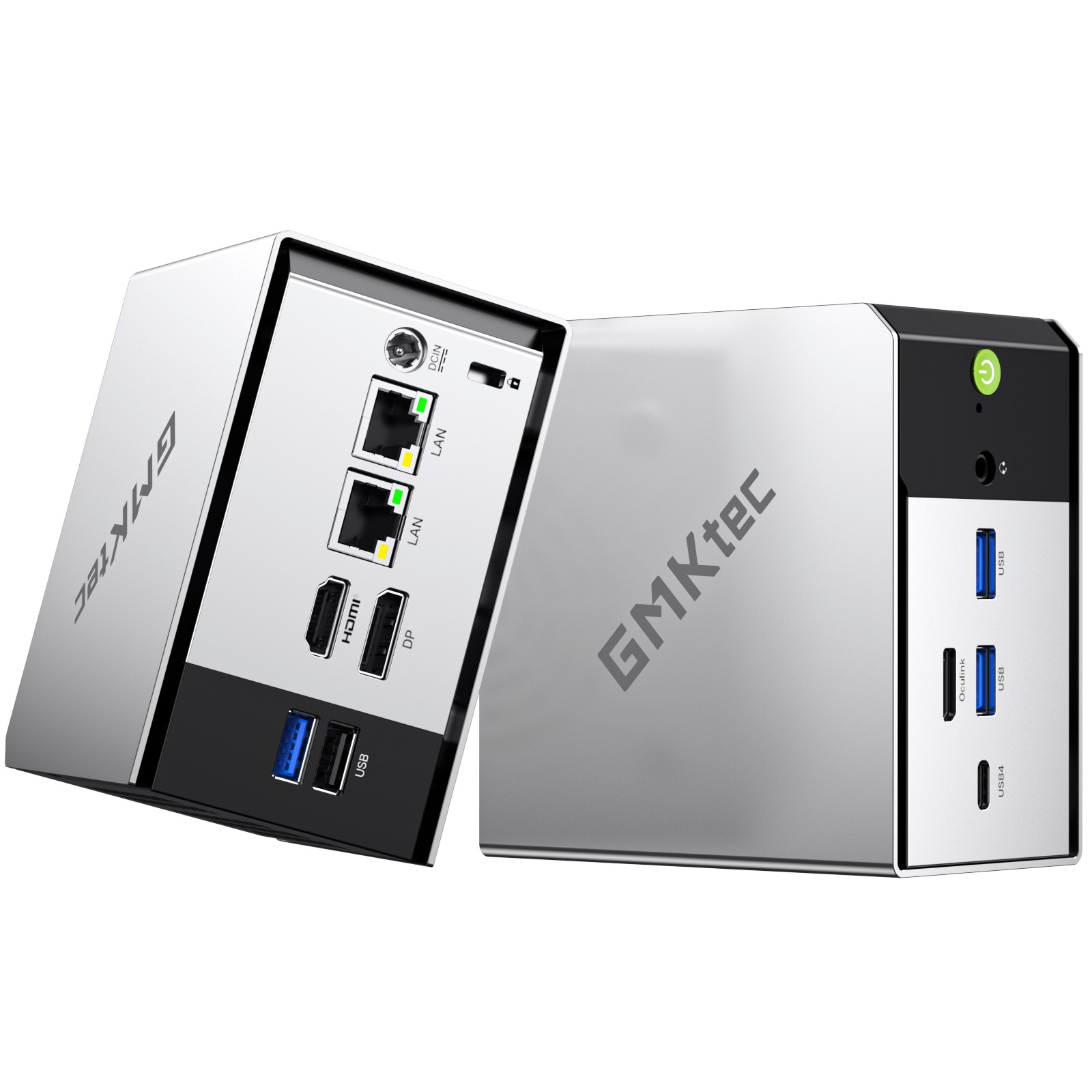 GMKtec M8 Mini Gaming PC AMD Ryzen 5 Pro 6650H 16GB LPDDR5 RAM 1T SSD Oculink