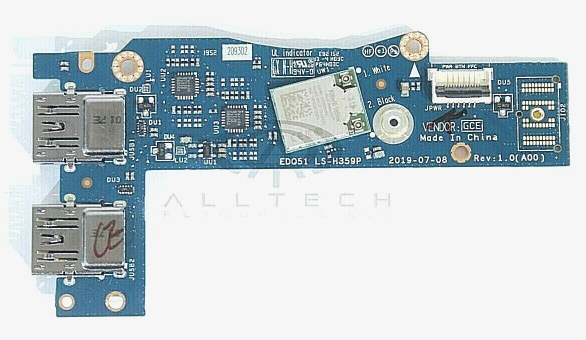P2RHV 0P2RHV Dell Alienware M15 R2 USB3 WiFi Network Board (Killer 1650w) NEW~