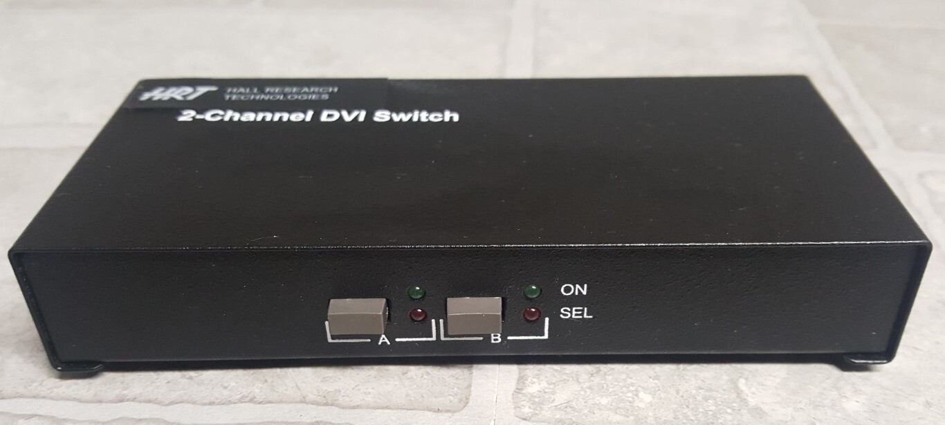 Hall Research 2 Channel DVI Switch