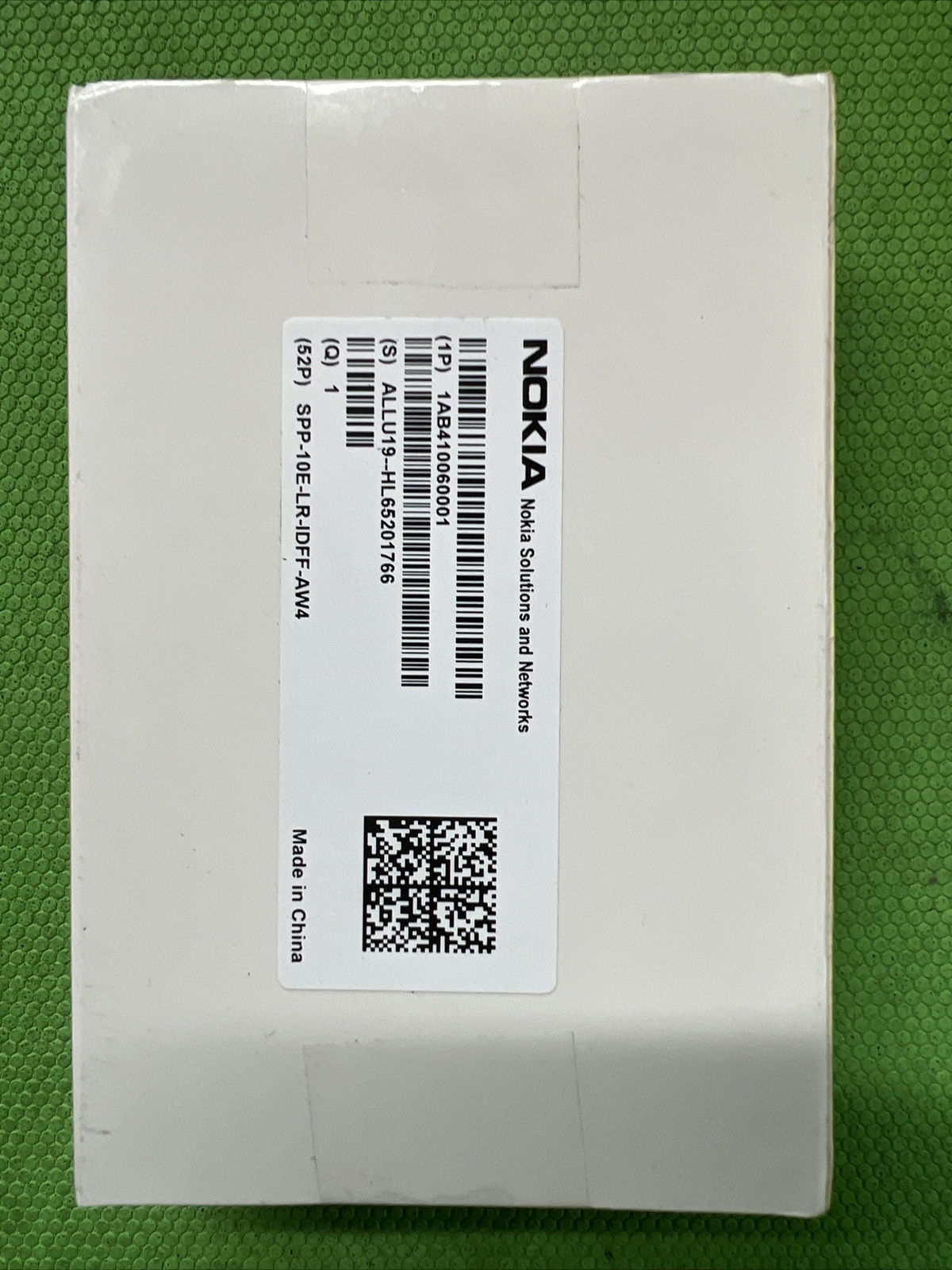 New NOKIA 10GB SFP+ 1AB410060001  SPP-10E-LR-IDFF-AW4 Transceiver SFP-10G-LR