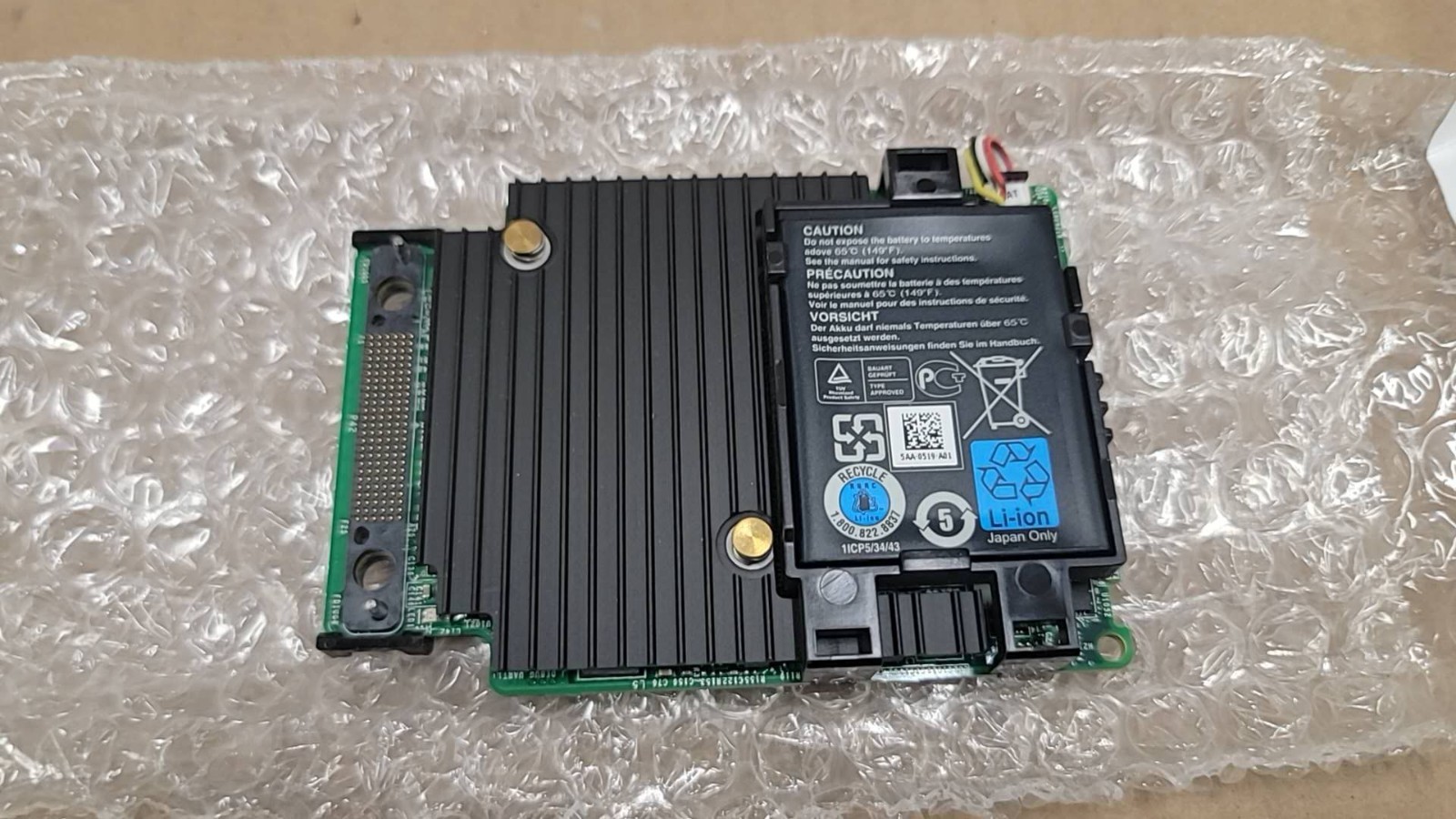 Dell PERC H730P Mini Blade YRPP6 2GB Cache 12Gb/s RAID Controller w/ Battery