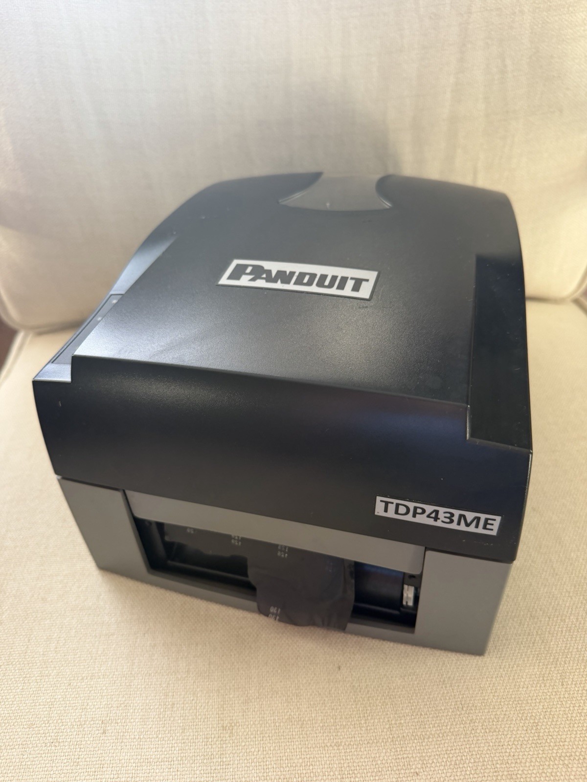 Panduit TDP43ME Thermal Transfer Desktop Label Printer Used Untested No Cord