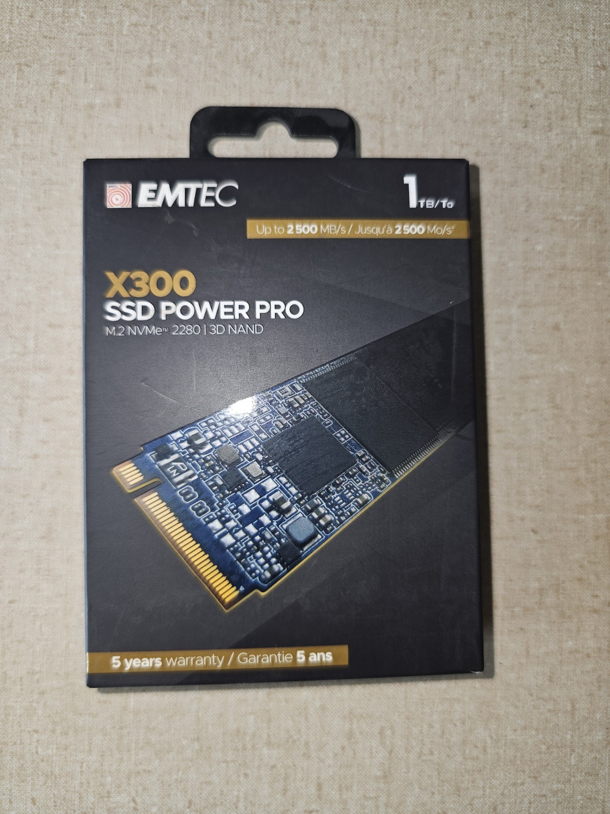 Emtec X300 Power Pro 1TB M.2 2280 PCIe Gen 3.0 x4 Internal Model ECSSD1TX300