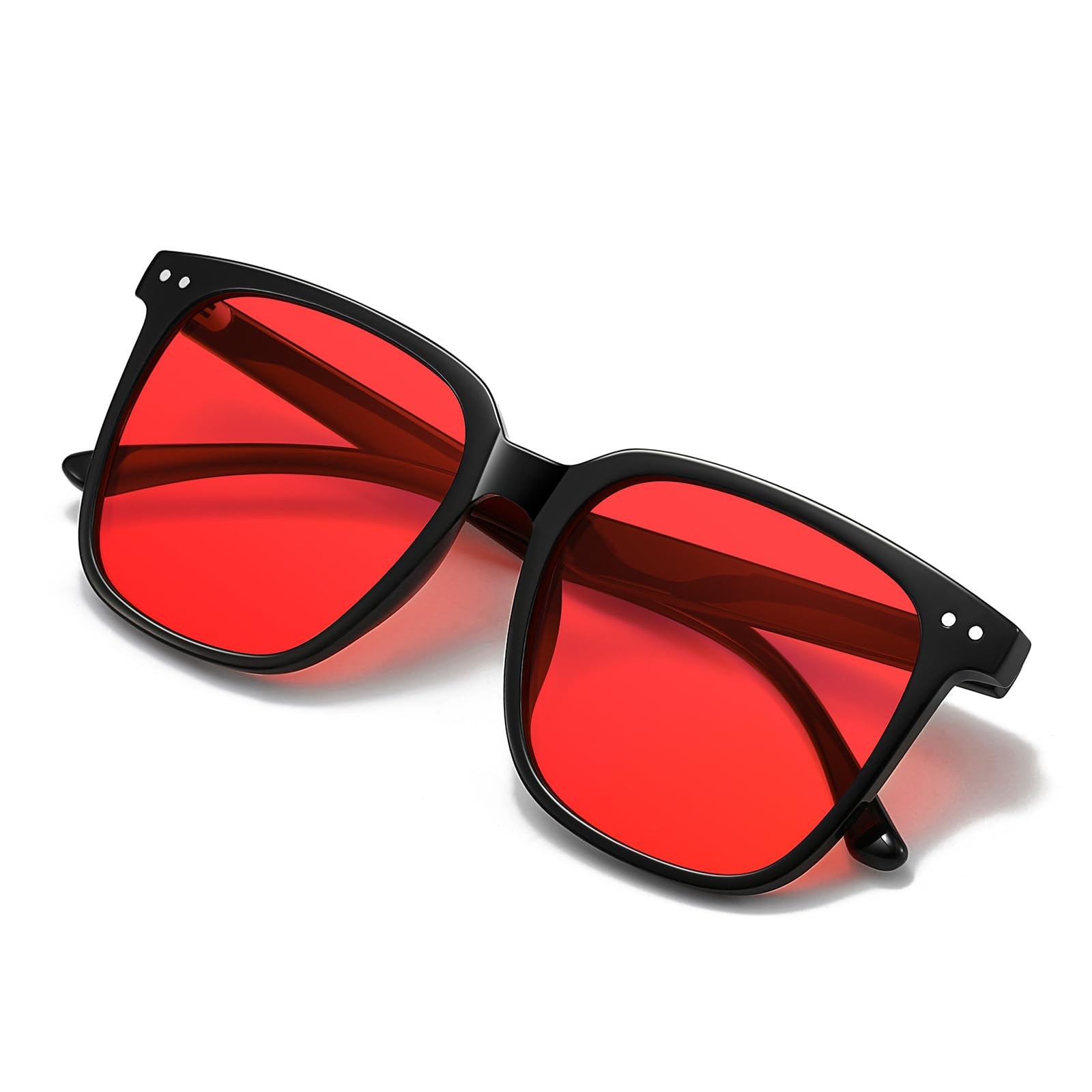 Blue Light Blocking Glasses for Gaming & Computer, Anti Eyestrain Red Tinted ...