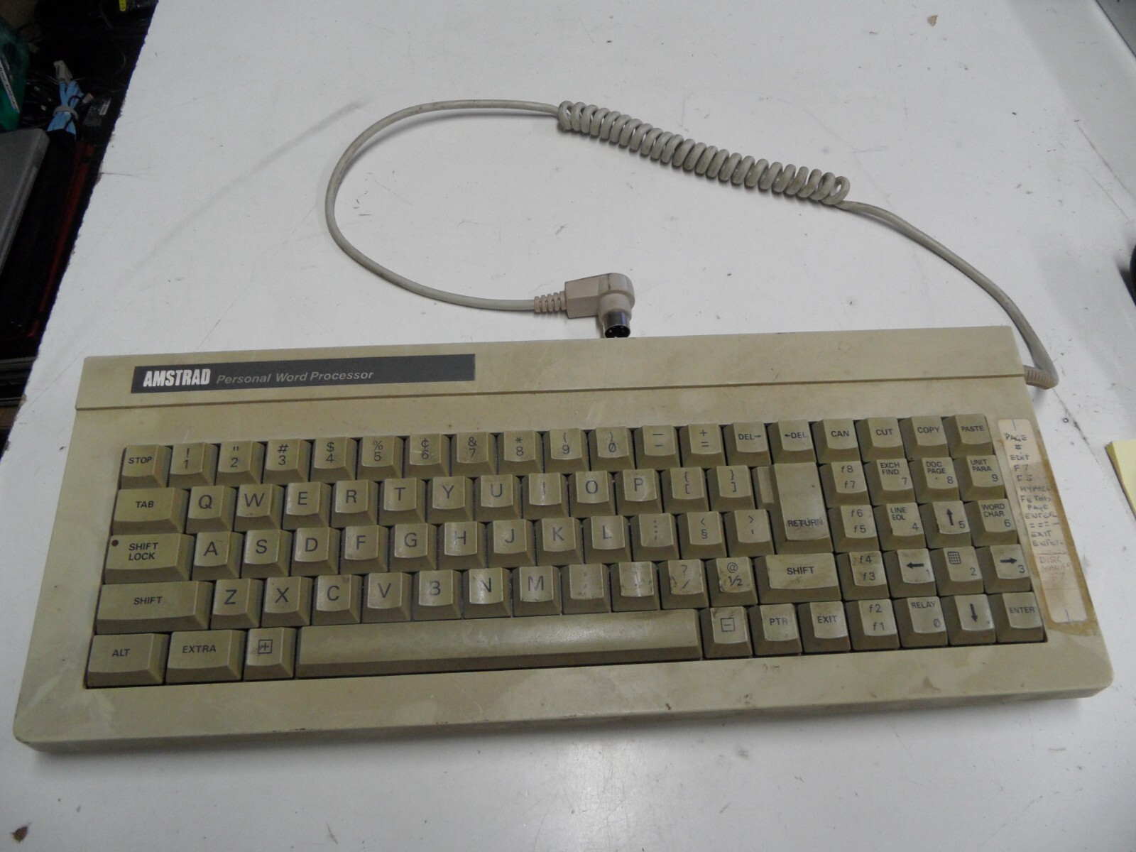 Vintage Amstrad PCW 8256 Keyboard - See Pictures