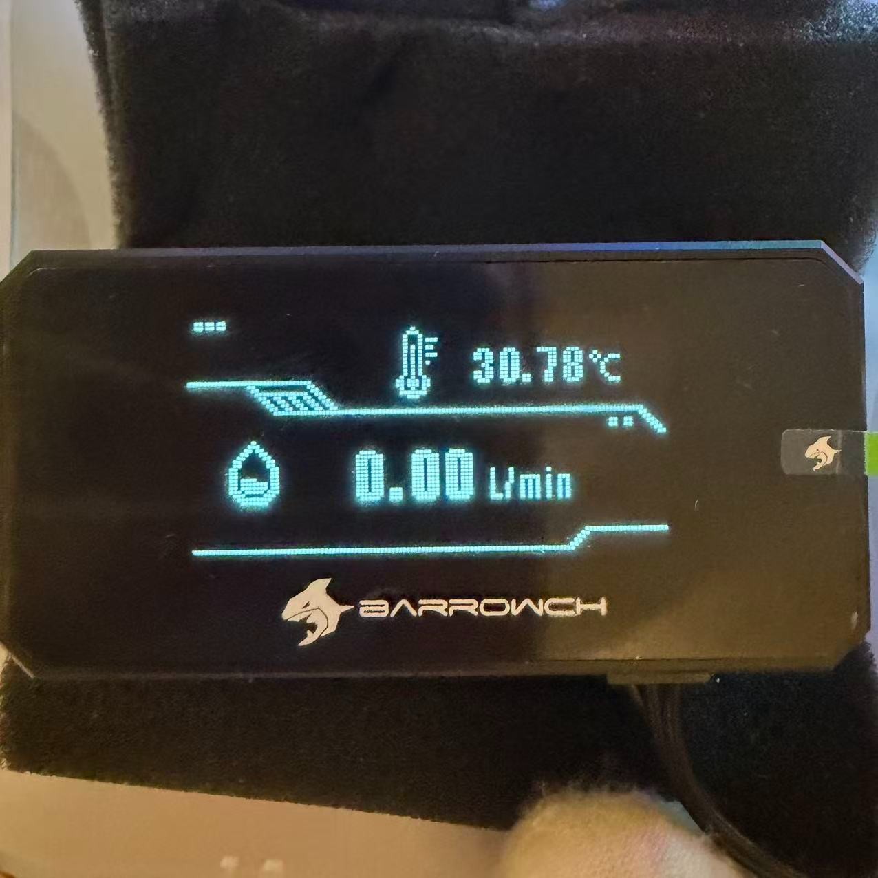 BarrowCH FBFT07 Water Temperature Meter + Flow Meter with OLED Display #71401