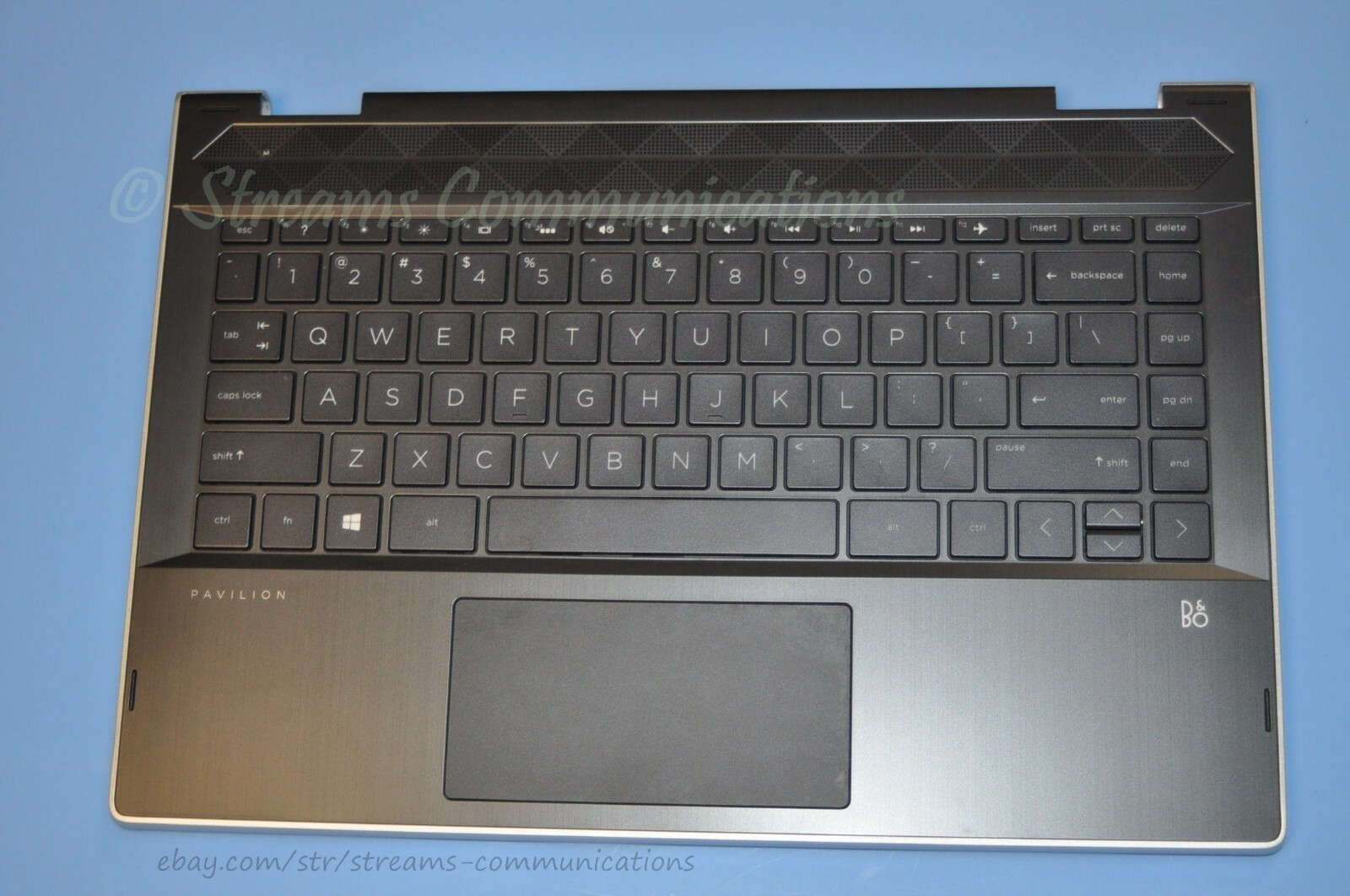 HP 14-CD 14M 14-cd1033nr 14-cd1025cl Laptop Palmrest w/ BL Keyboard +Touchpad NS