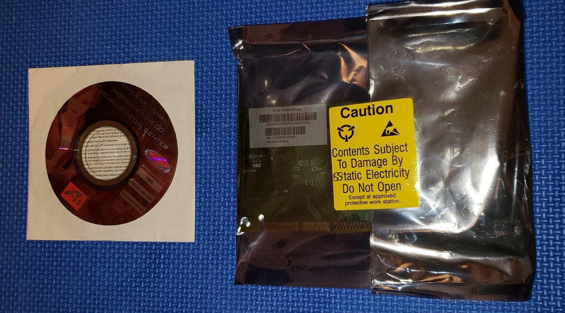 ATI  Rage 128 Pro ULTRA 32MB 4X AGP Video Card **NEW **