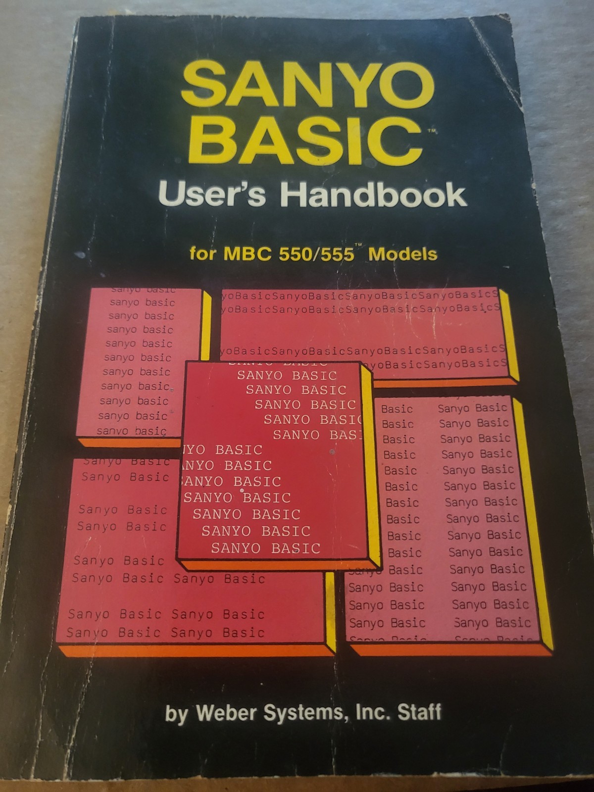 1985 *RARE* Sanyo BASIC User's HANDGUIDE