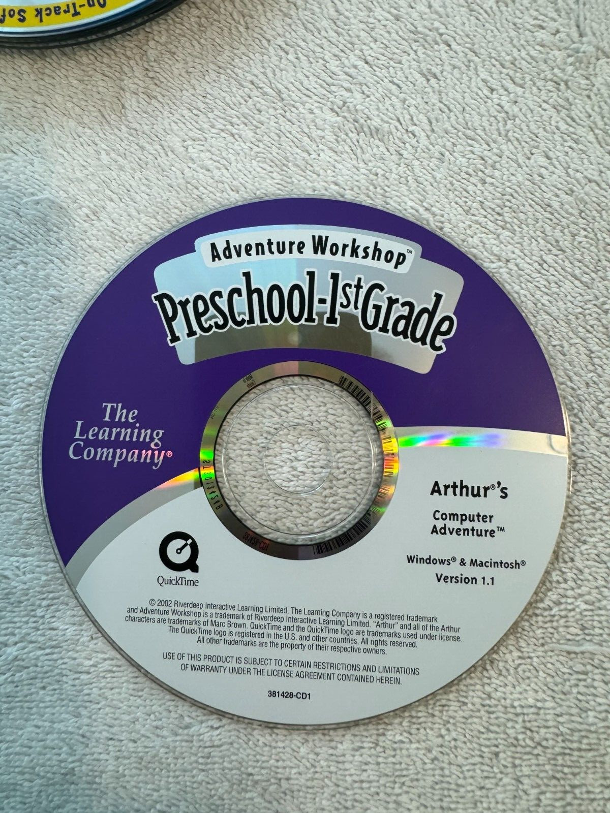 Adventure Workshop 1st-3rd Grade - 2002 The Learning Company Win/Mac