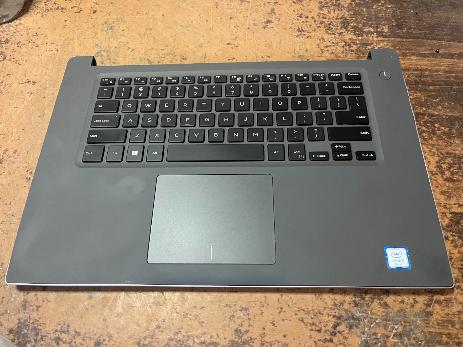 DELL INSPIRION 15 7560 Palmrest Touchpad Keyboard Bottom Cover Full Case