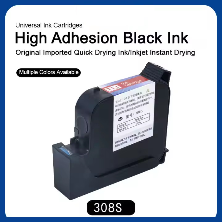 3pcs handheld inkjet printer ink cartridges, fast drying clear and high adhesion