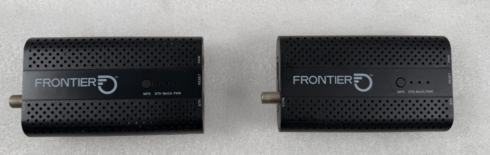 2 Units Frontier FCA252 2.5GigE MoCA 2.5 Network Adapter – No Power Supply