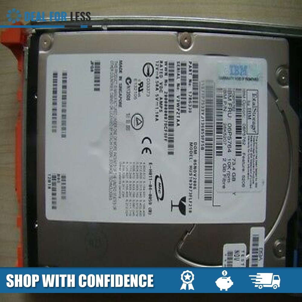 06P5762/06P5764/24P3720-73GB FIBRE FC2 10KRPM SL HS 