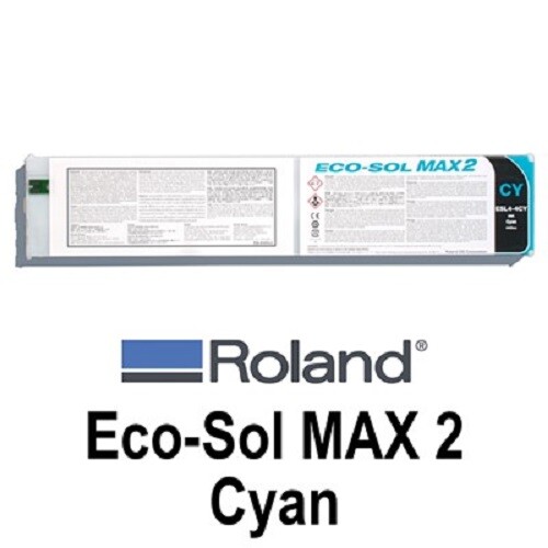 Roland EcoSol MAXX 2 440cc Ink Cartride, Genuine First Party -CYAN-