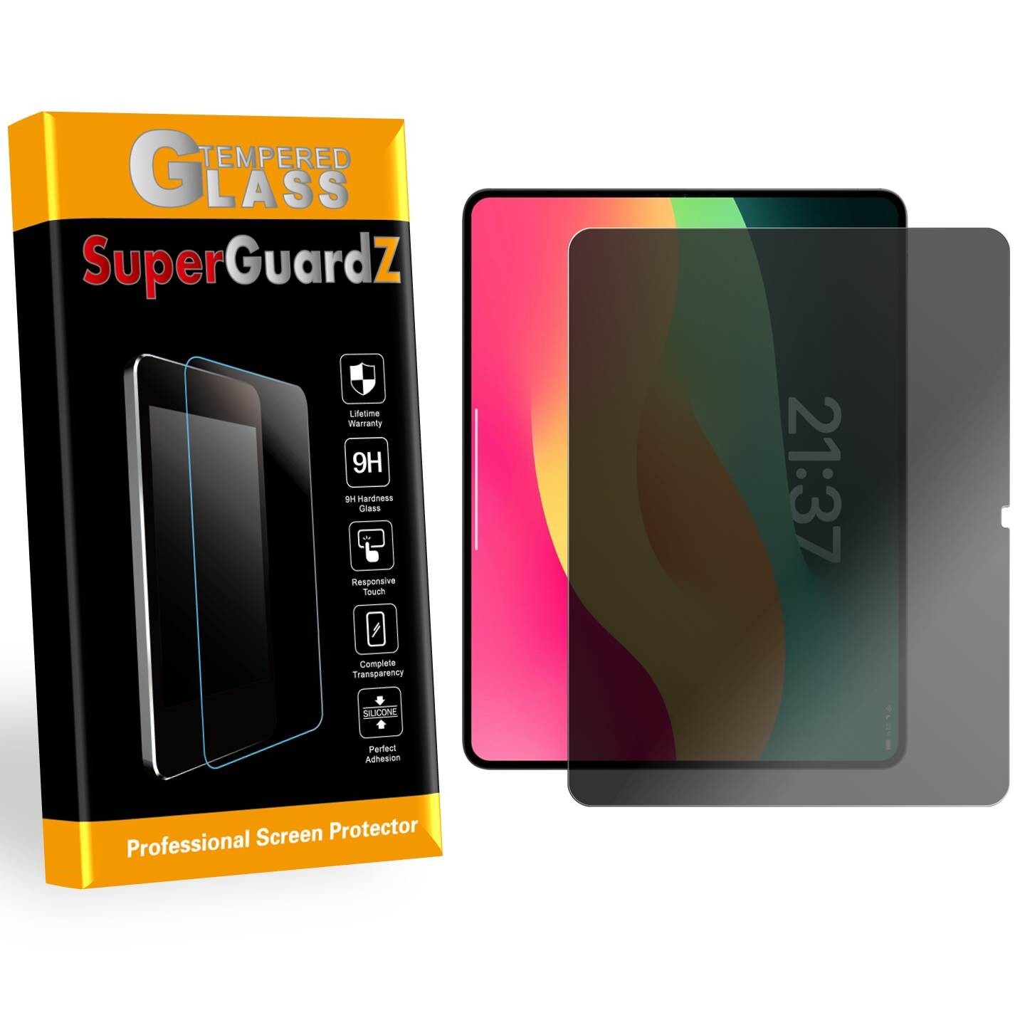Privacy Anti-Spy Tempered Glass Screen Protector For iPad Air 13 (2024)