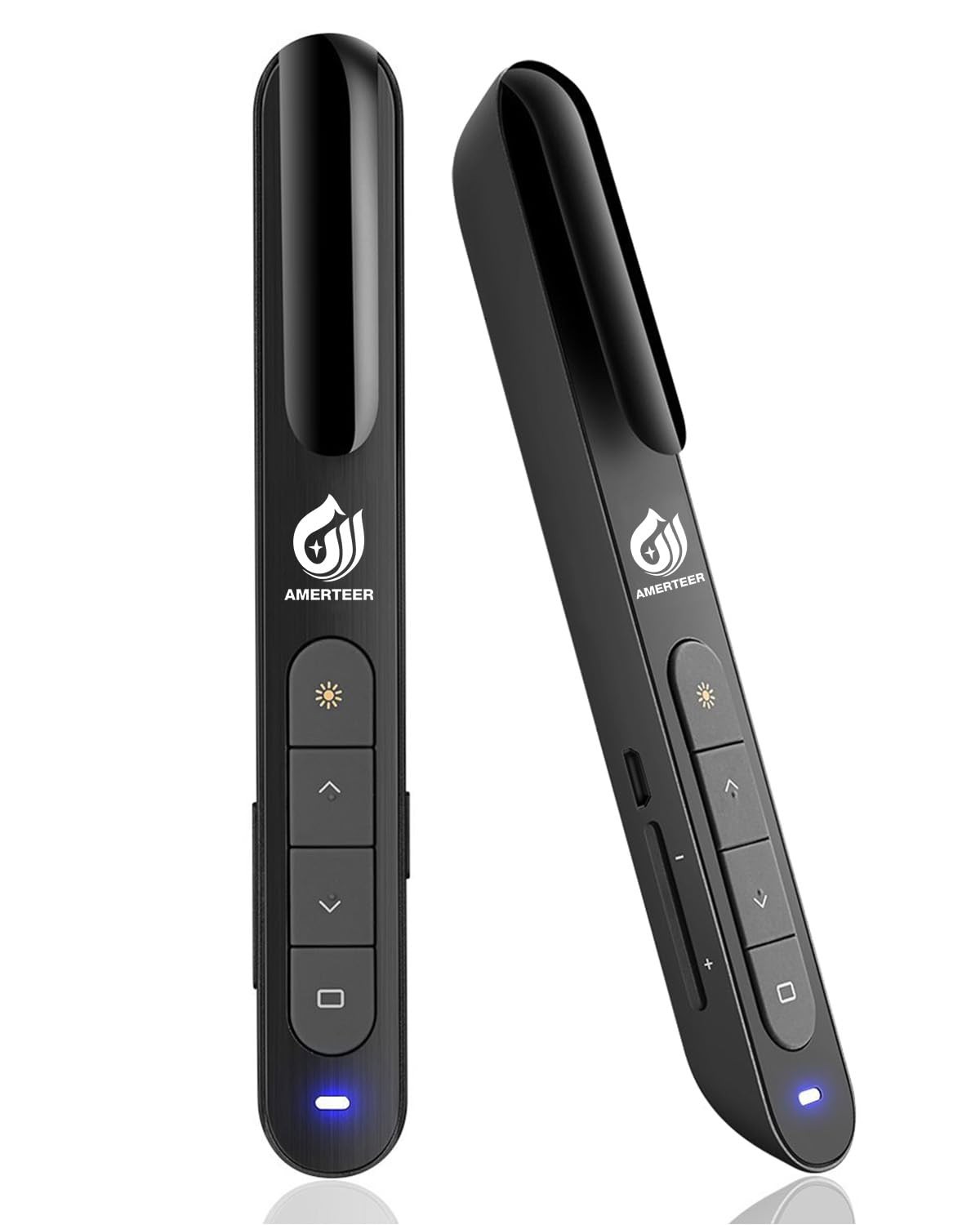 Wireless Presentation clicker for Powerpoint Presentations, Green Light Recha...