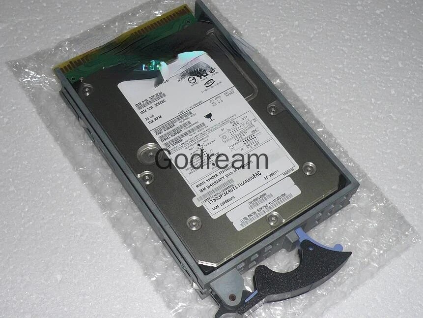 For IBM 4327 53P3240 53P3360 70G 15K U320 80 pin SCSI hard disk ST373453LC