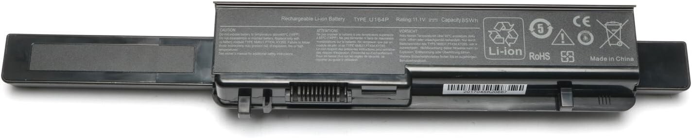 7800Mah/85Wh Laptop Battery For Dell Studio 17 1745 1747 1749 Series P/N: N856p