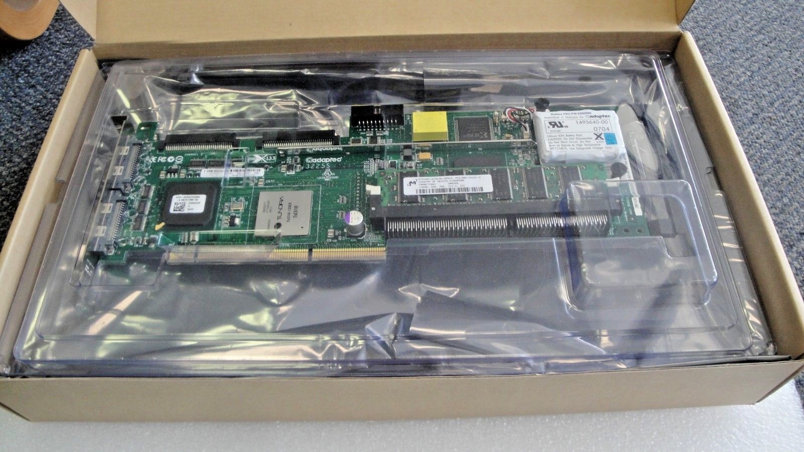NEW IBM ServeRAID-6M Ultra 320 SCSI Raid Contr 32P0033 + IBM Support & Update SW