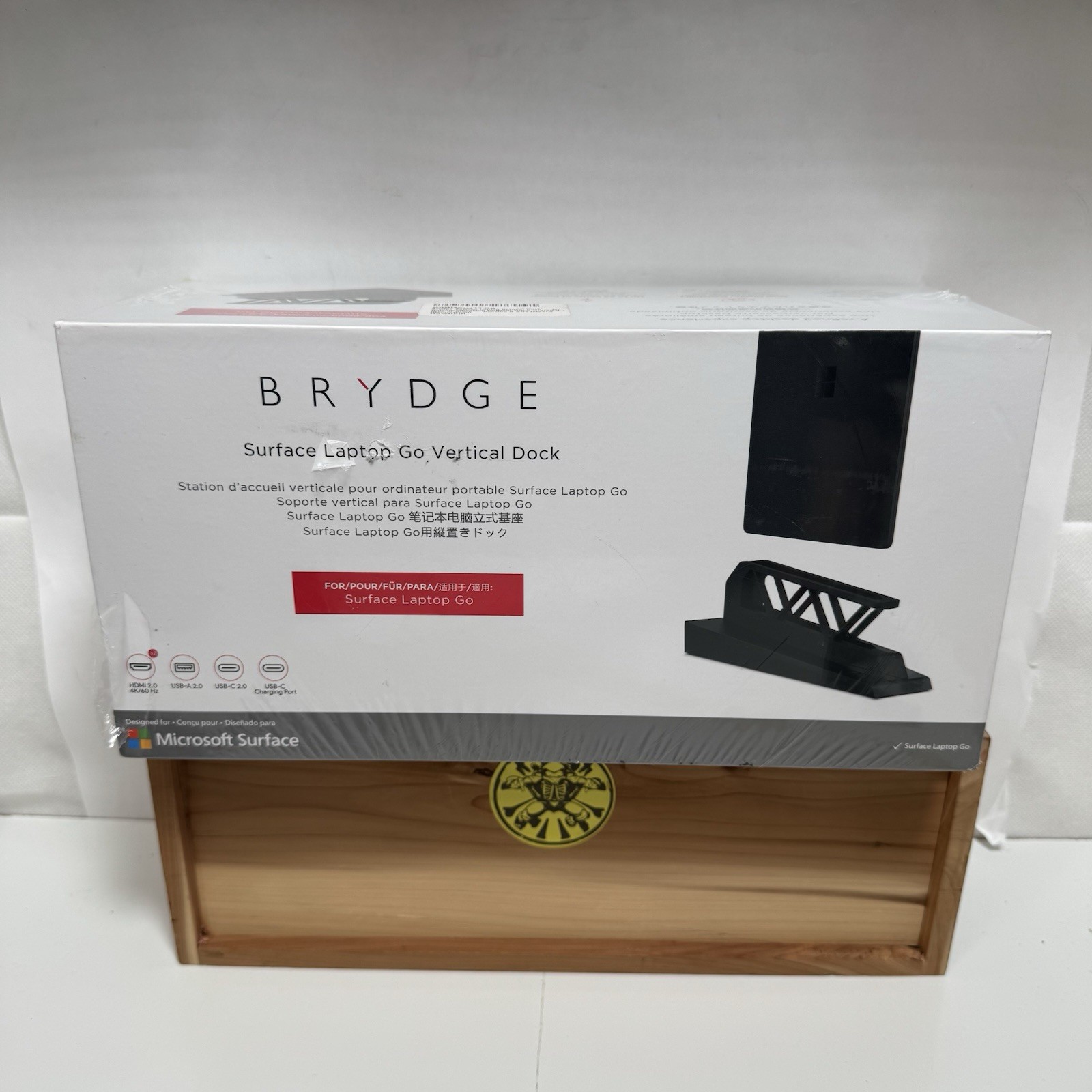 Brydge Surface Laptop Go Vertical Dock 65W Power Supply Sealed BRY12MSL3 New