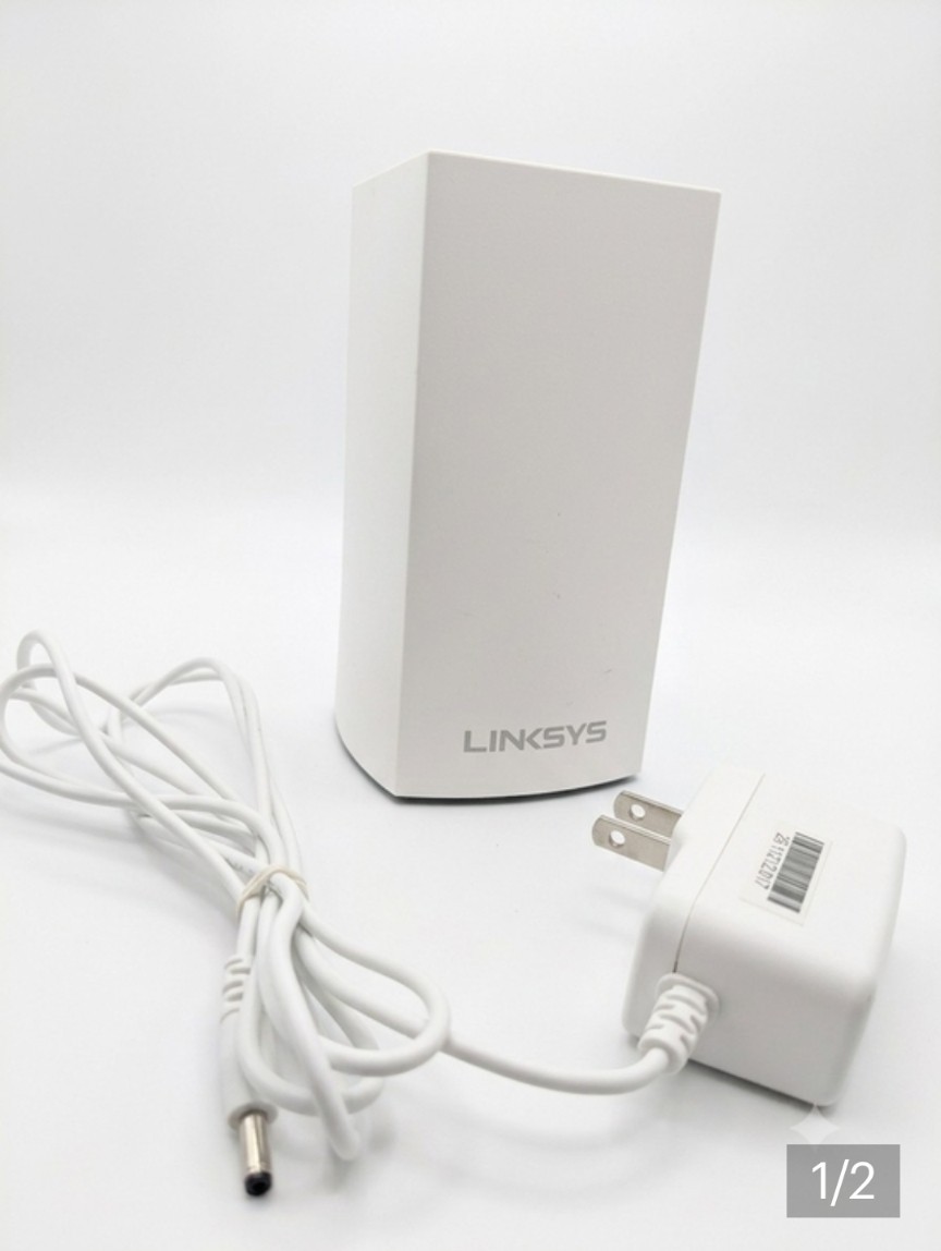 Linksys VLP01 Velop Dual Band AC1200 Wireless Router - White