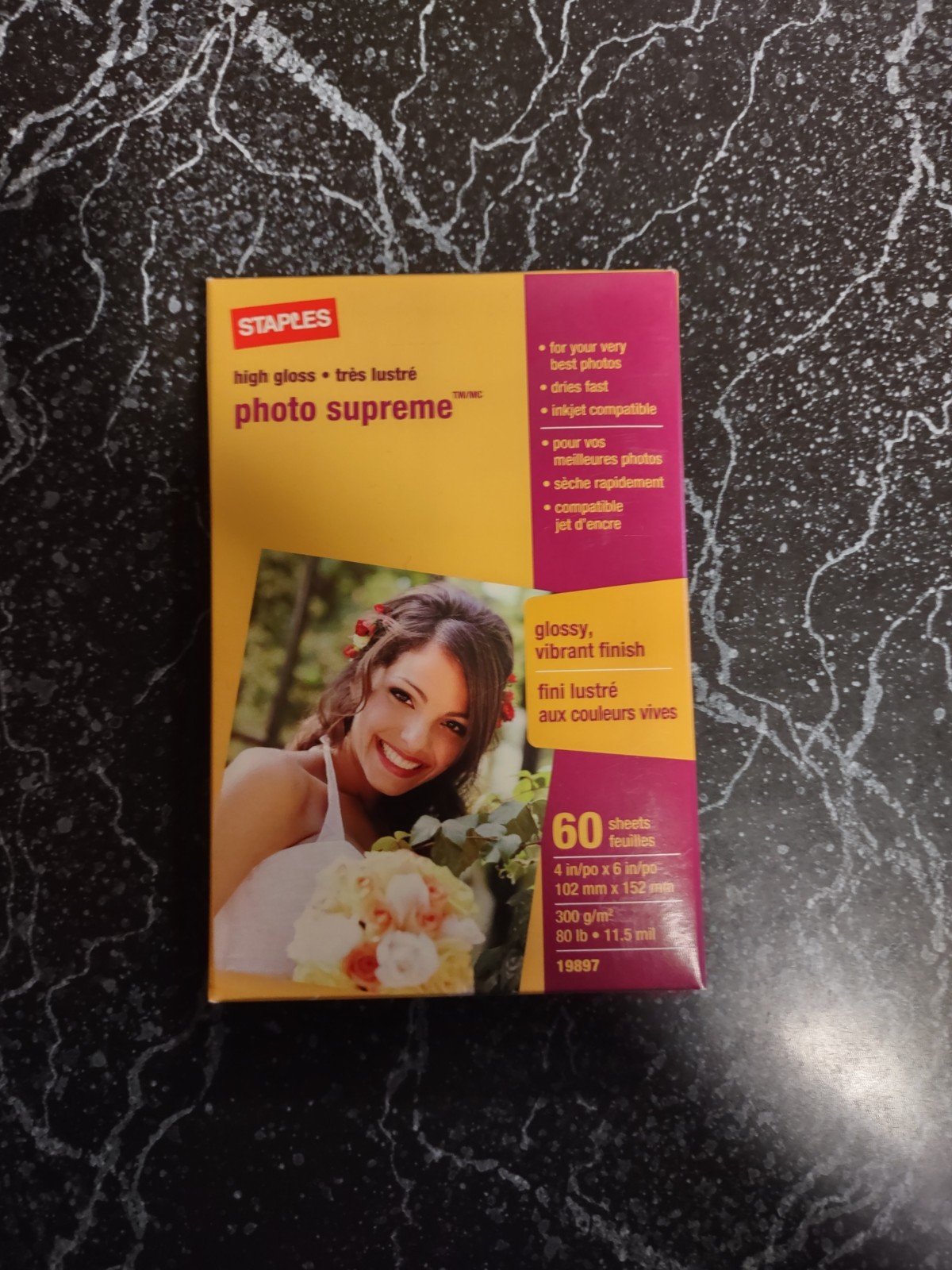 Staples High Gloss Photo Supreme 60 Sheets