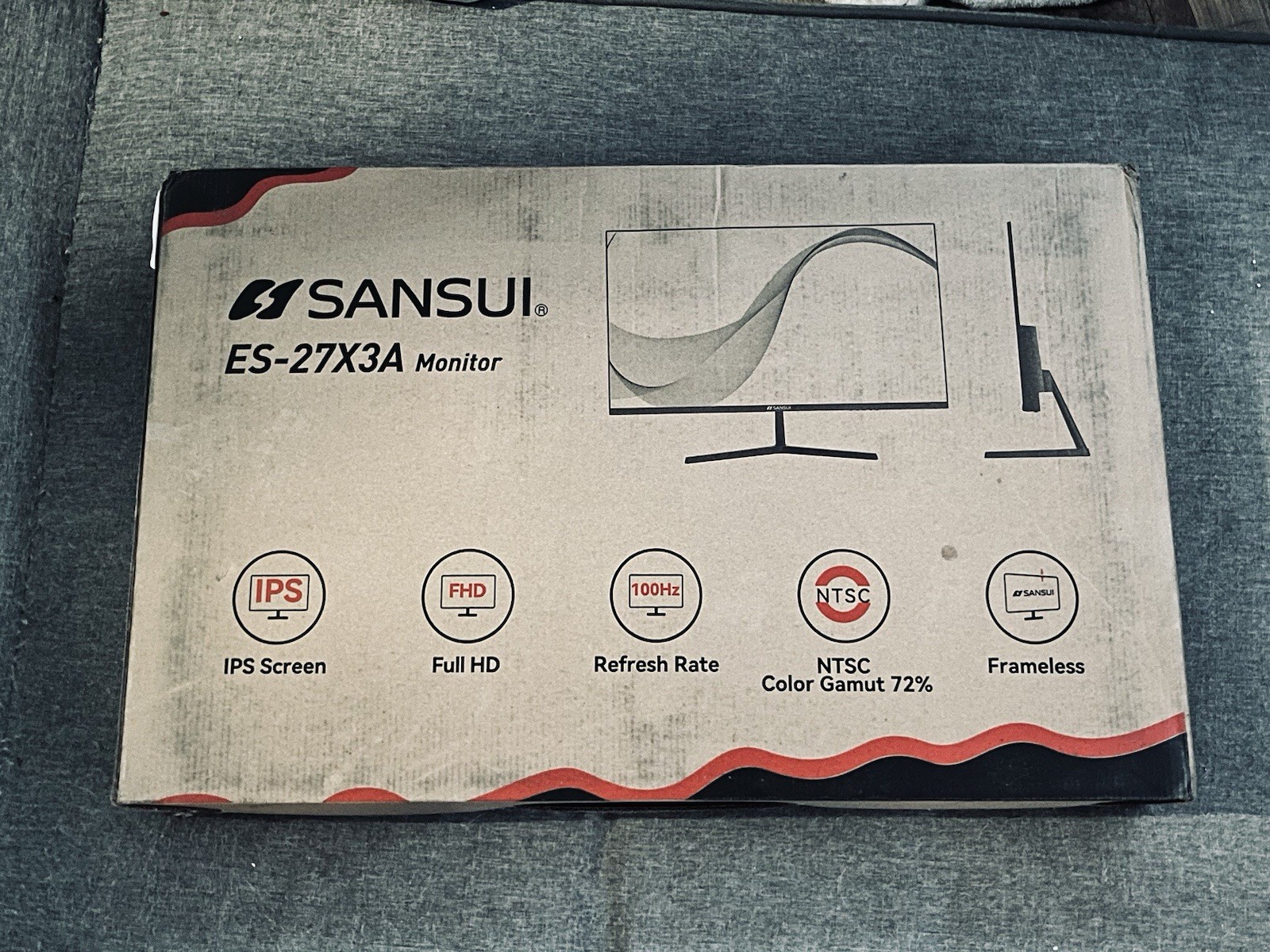 SANSUI 27 inch Monitor, IPS 100Hz, FHD 1080P Monitor S27X3AF Brand New