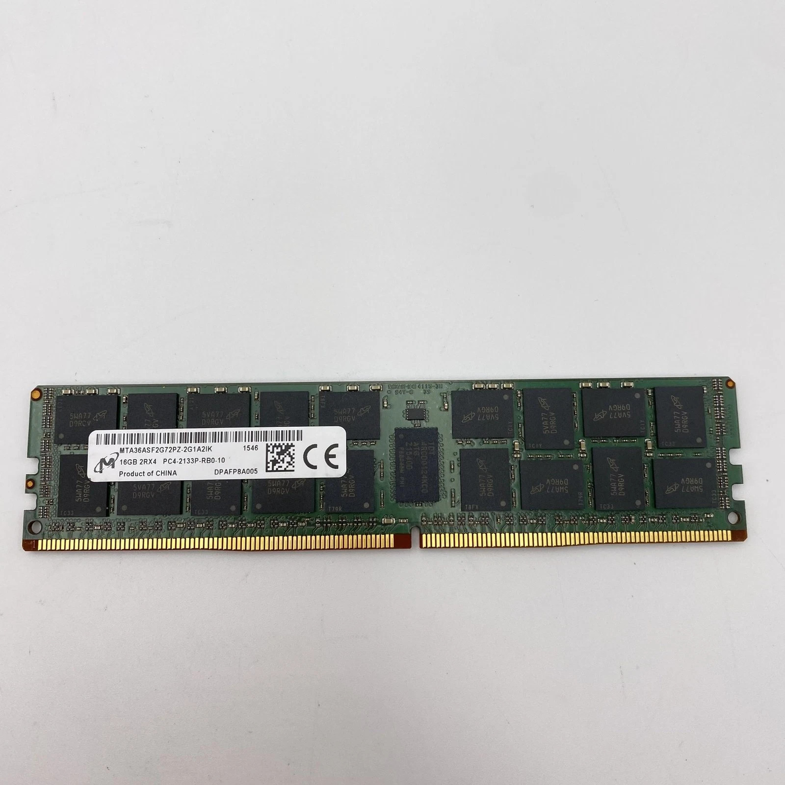 MICRON 16GB PC4-17000 DDR4-2133MHz SERVER ECC RAM MTA36ASF2G72PZ-2G1A2IK/2G1A2II