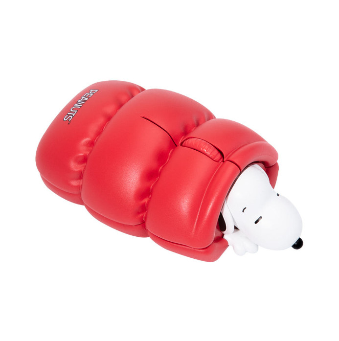 Official PEANUTS Snoopy Figure Wireless Bluetooth + 2.4Ghz Wireless Mouse Silent