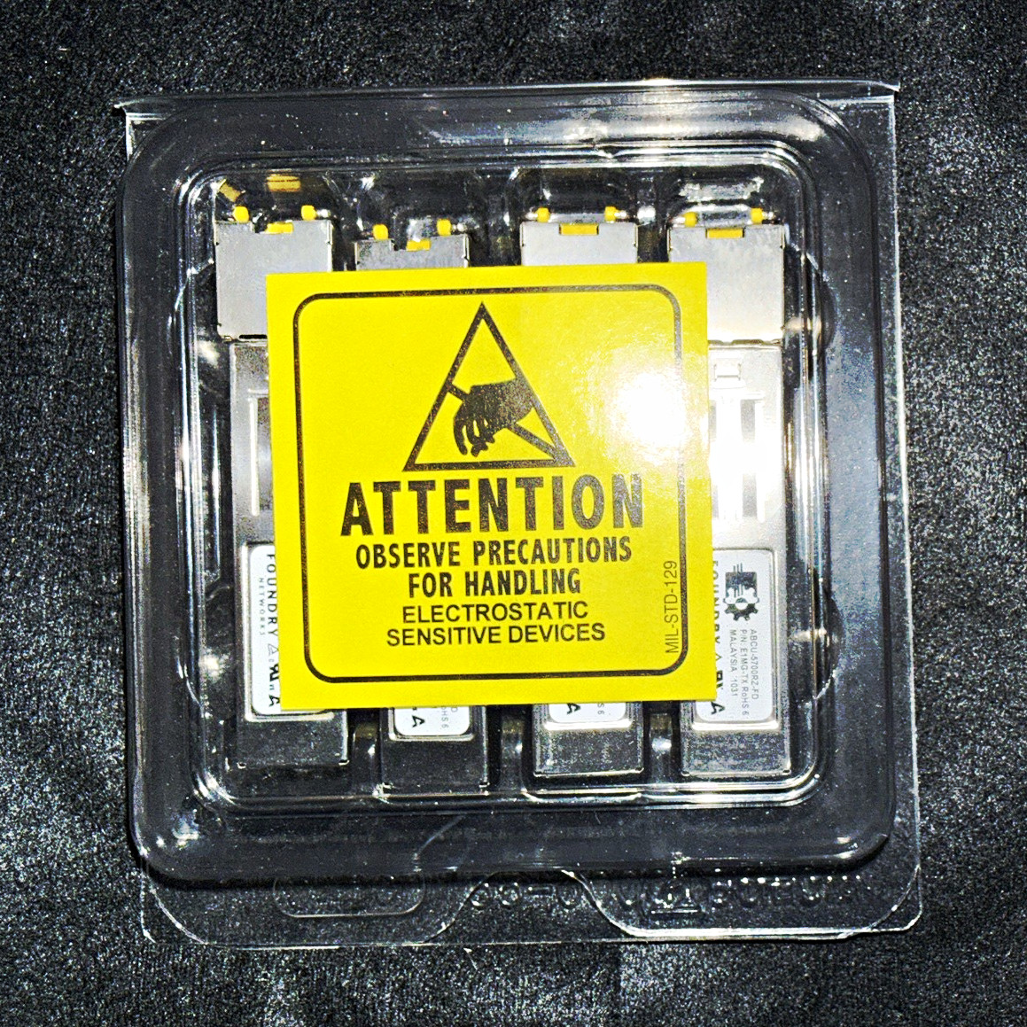 Foundry ABCU-5700RZ-FD E1MG-TX Transceiver Modules Lot of 4 Modules