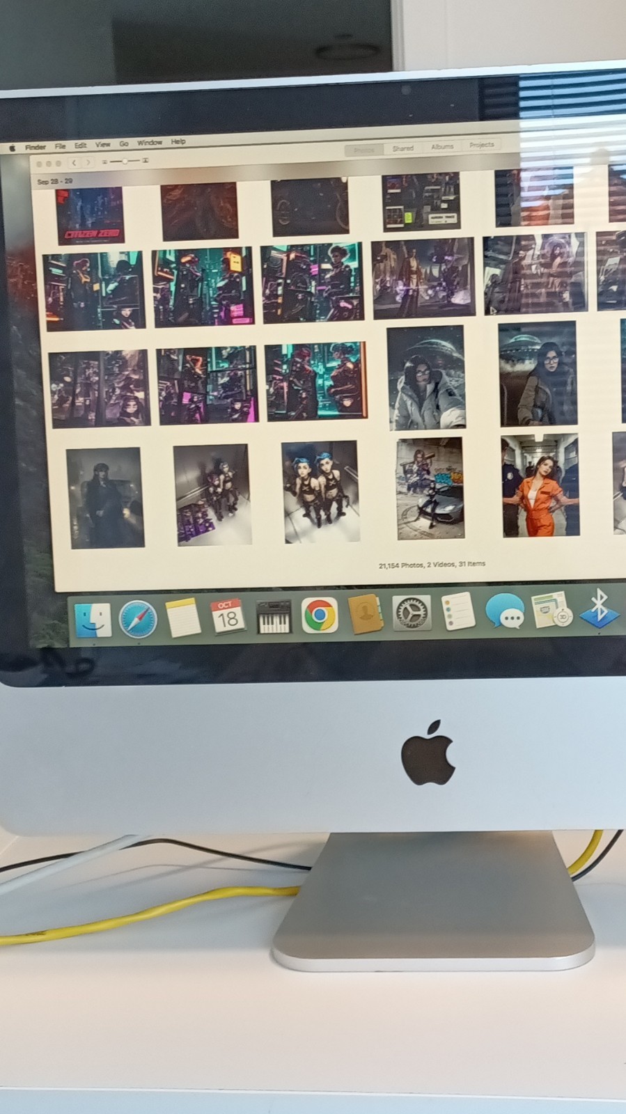 Apple iMac Series All-in-One Desktop Computer, Silver