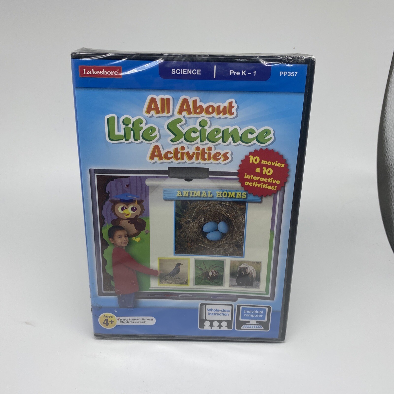 NEW Lakeshore All About Life Science Activities 10 MOVIE + ACTIVITIES PC/MAC