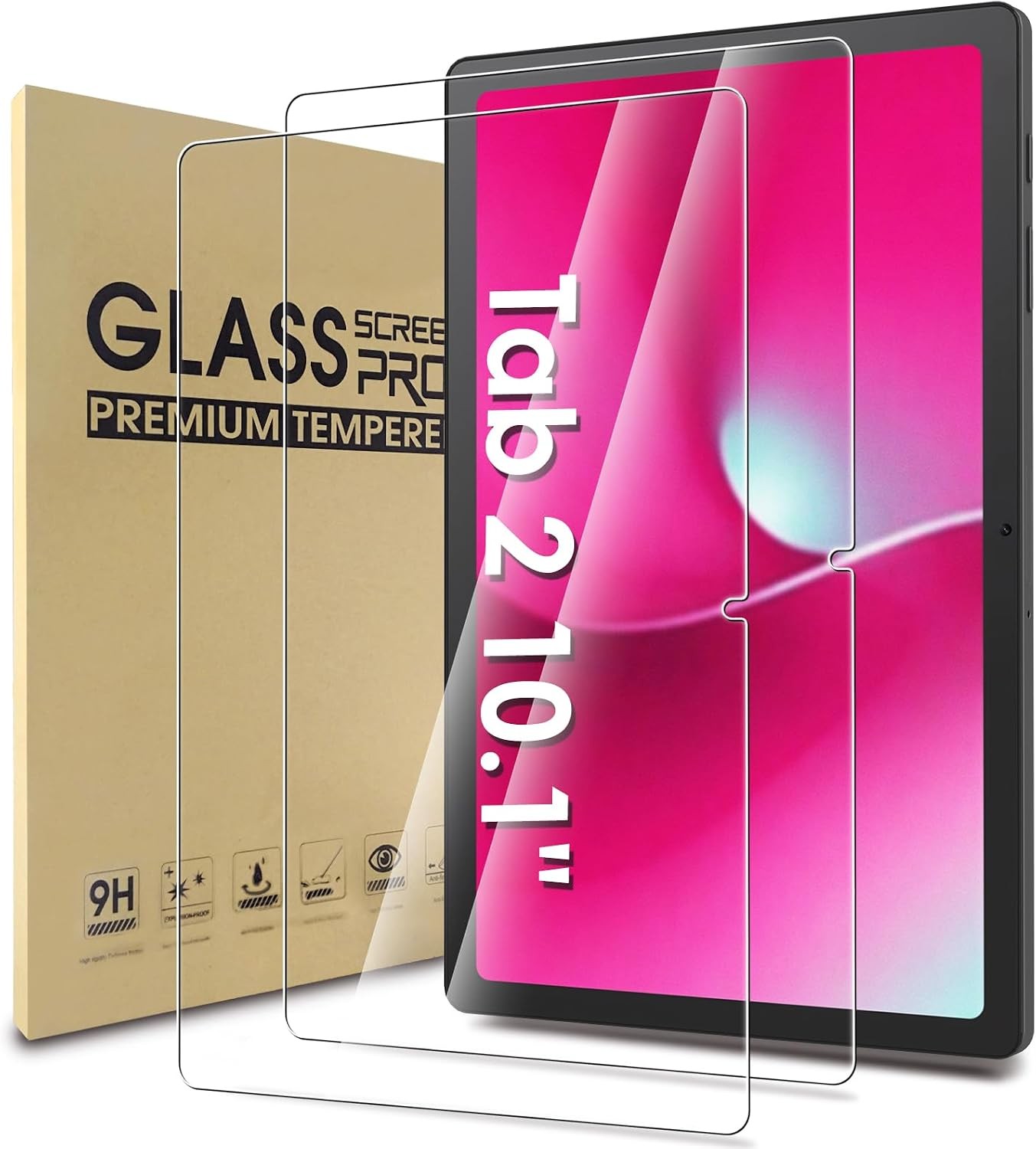 Sleeve for 10.1" T-Mobile REVVL Tab 2 with 2Pcs Screen Protector Included