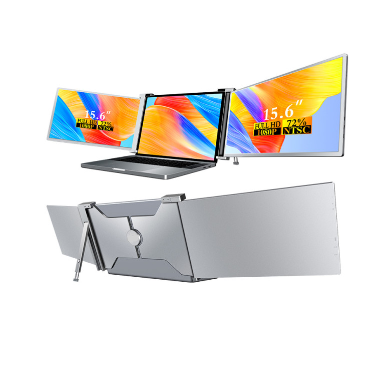 New 15.6 inch FHD Dual Monitor Portable Laptop Screen Triple Monitor Extender