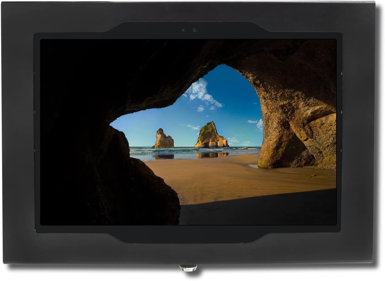 TABcare Locking Security Metal Case for Tablet (VESA & Wall Mount) - Black
