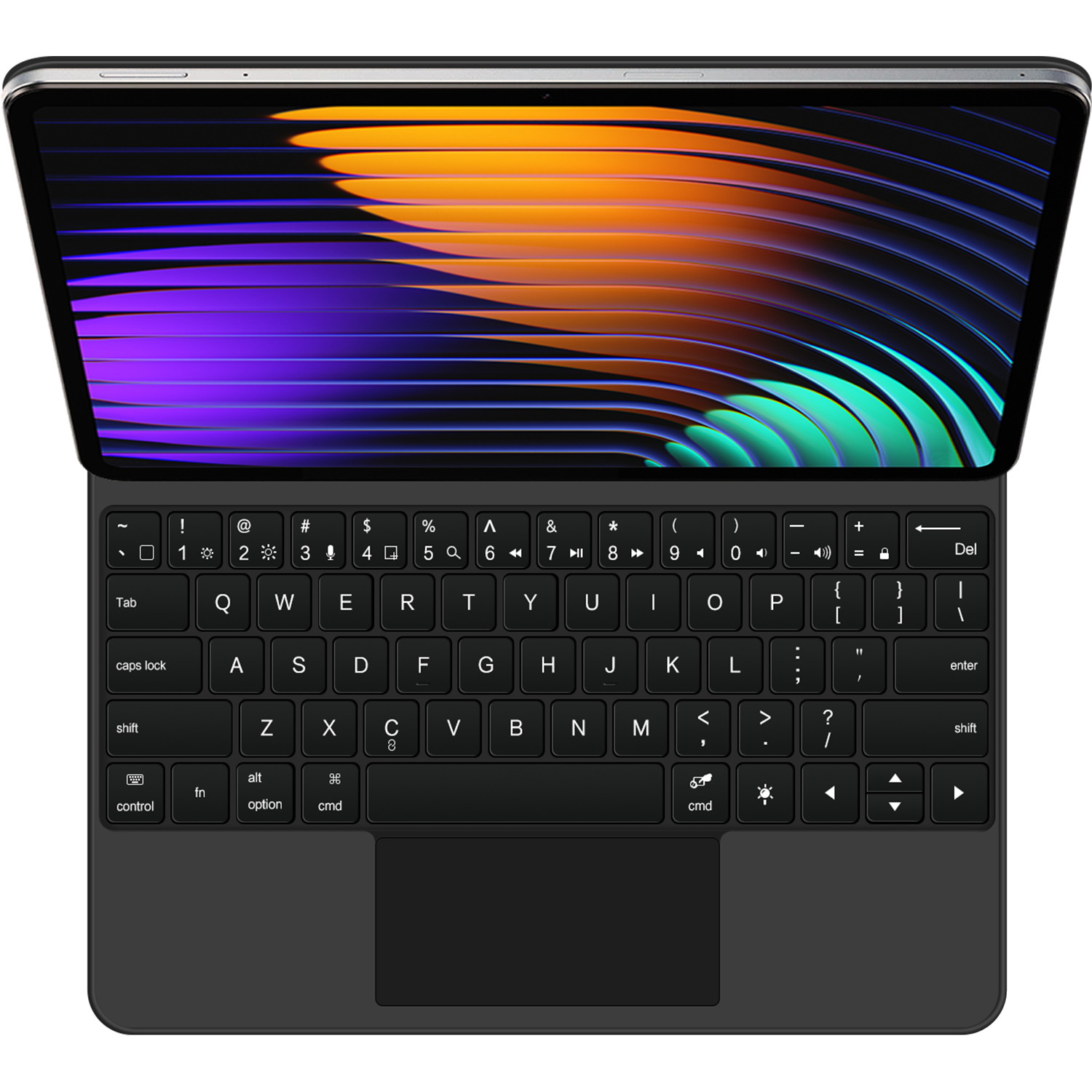 For Xiaomi Pad 8/Pro/7U Magnetic Leather Floating Cantilever Stand Keyboard Case