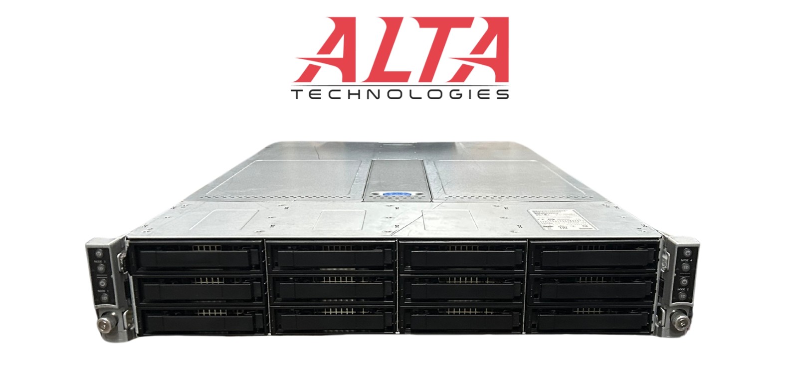CTO Dell H2312XXLR3 Intel Server 12 x 3.5" 4NODE Server Chassis Hr2000 / H2000