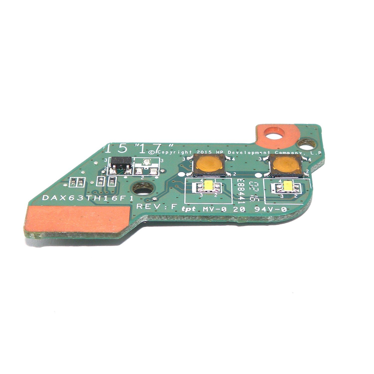 OEM NEW POWER SWITCH ON / OFF BUTTON BOARD FOR HP PROBOOK 455 G3 DAX63TH16F1