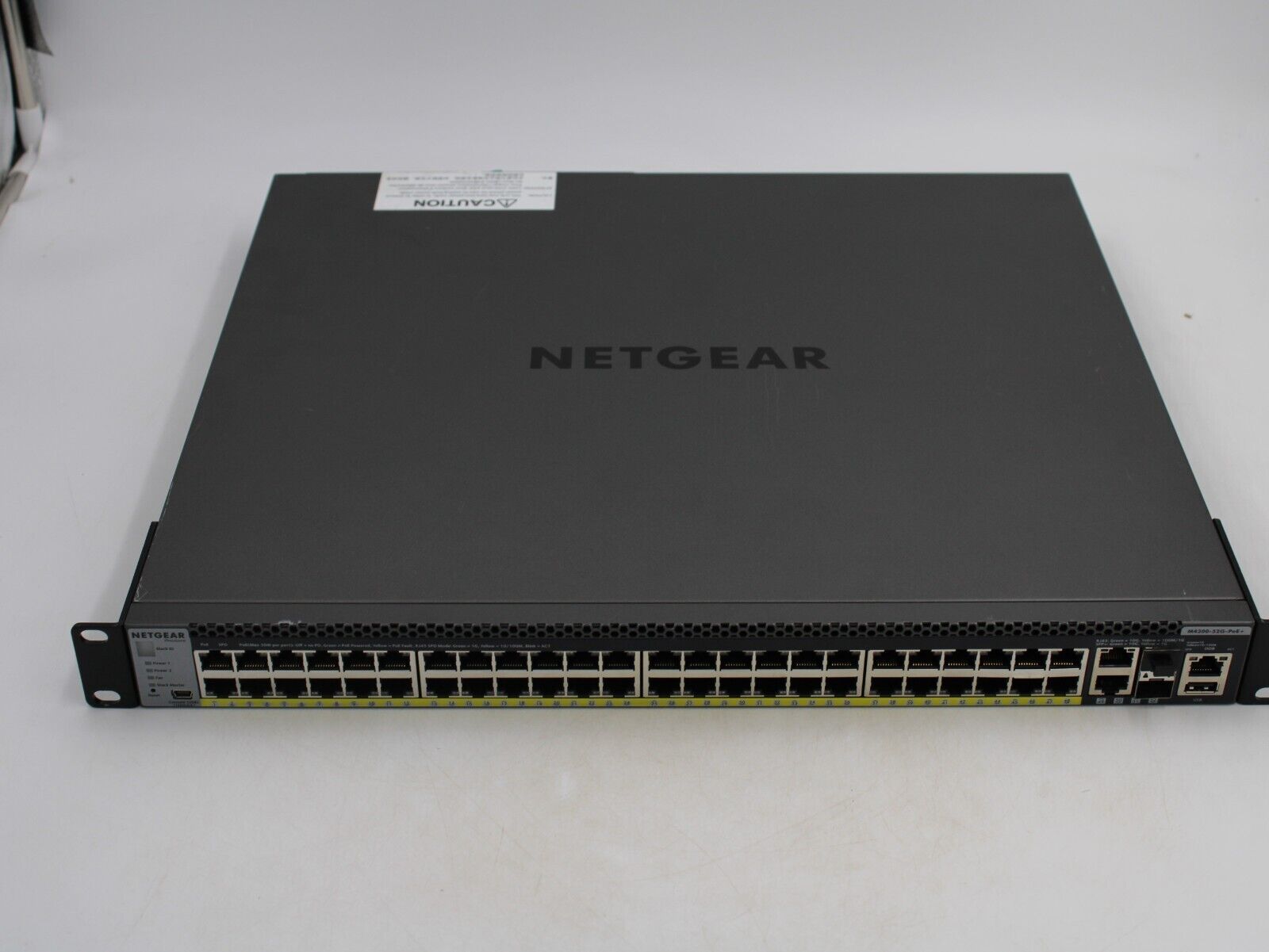 Netgear Prosafe M4300-52G-PoE+ 48-Port Stackable L3 Managed Ethernet Switch