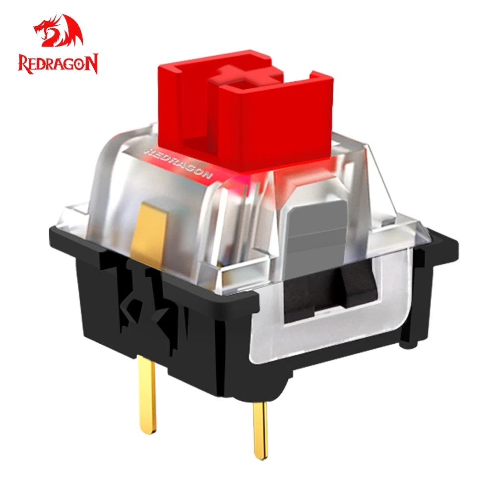 Redragon SMD RGB MX Switch 3PIN Clicky Linear Tactile Silent Red Switche