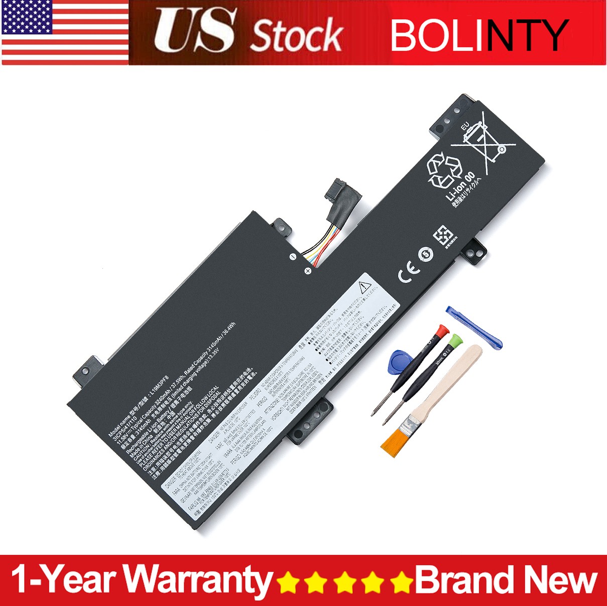 L19M3PF8 L19C3PF8 Laptop Battery For Lenovo IdeaPad Flex 3 11IGL05 11ADA05