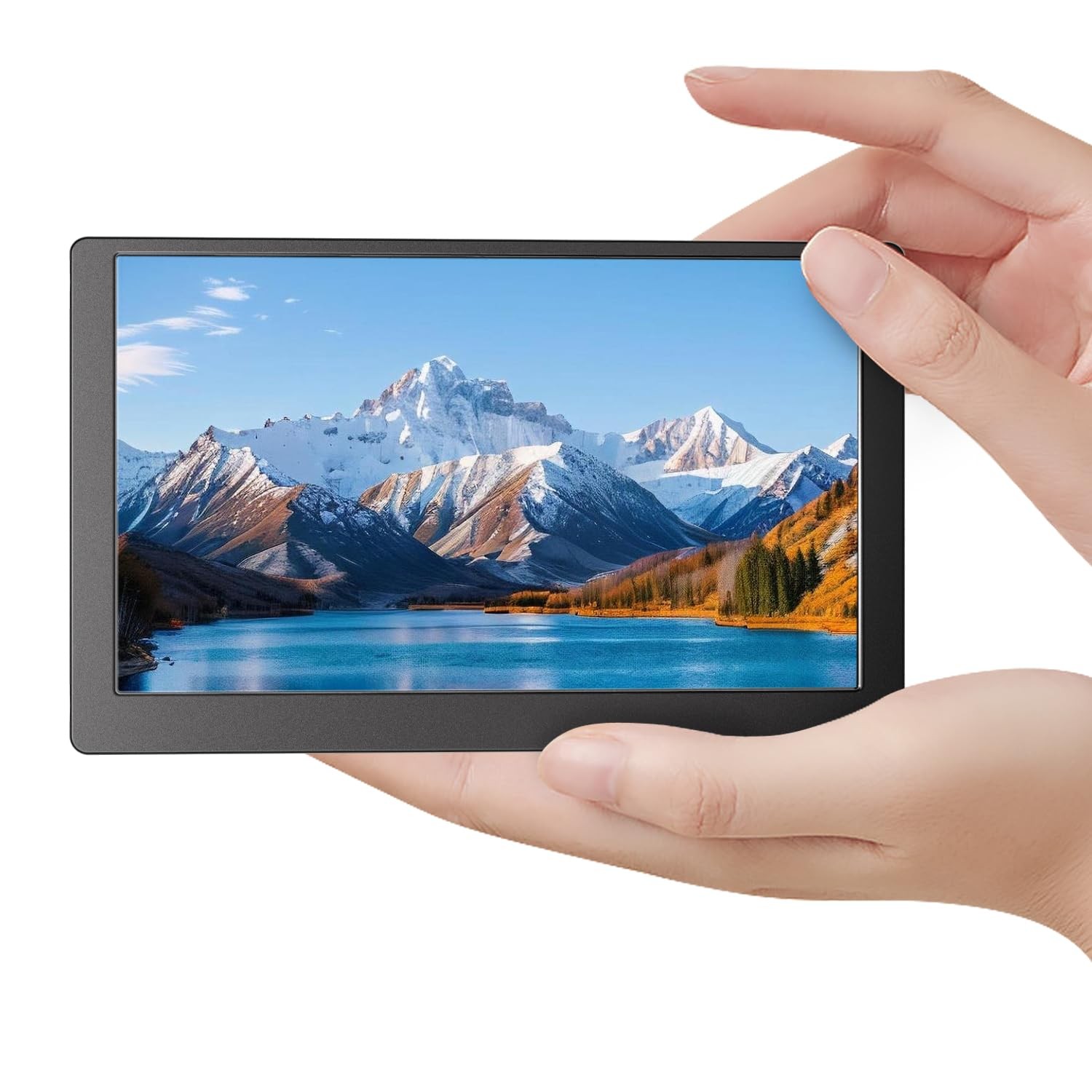 5 Inch Monitor Screen Display, IPS Small Hdmi Monitor, 800x480 Mini LCD Scree...