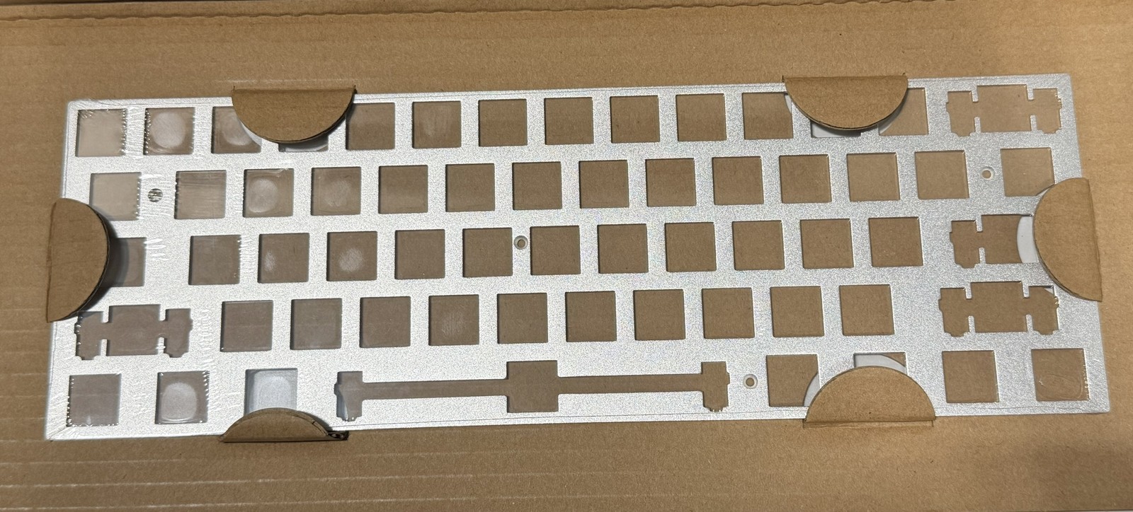 DROP 60% Mechanical Keyboard Layout Switch-Mounting Plate Aluminum GH60 PCB