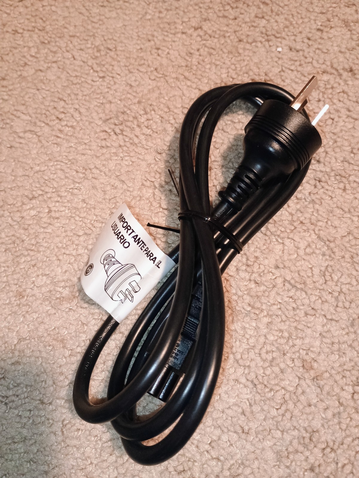 Power CordI-SHENG SP-852 10A 250V