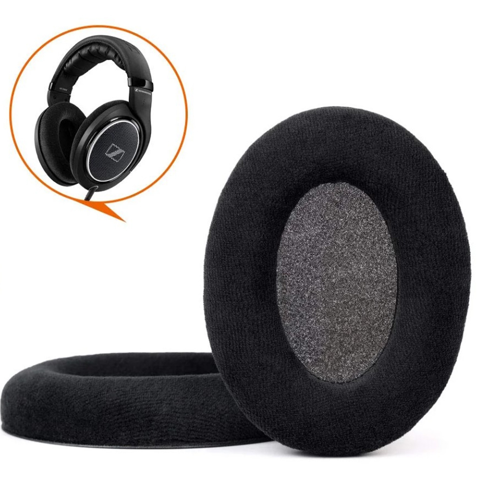 Replacement Ear Pads for Sennheiser GAME ONE GAME ZERO HD380PRO PXC450 PXC350 PC350