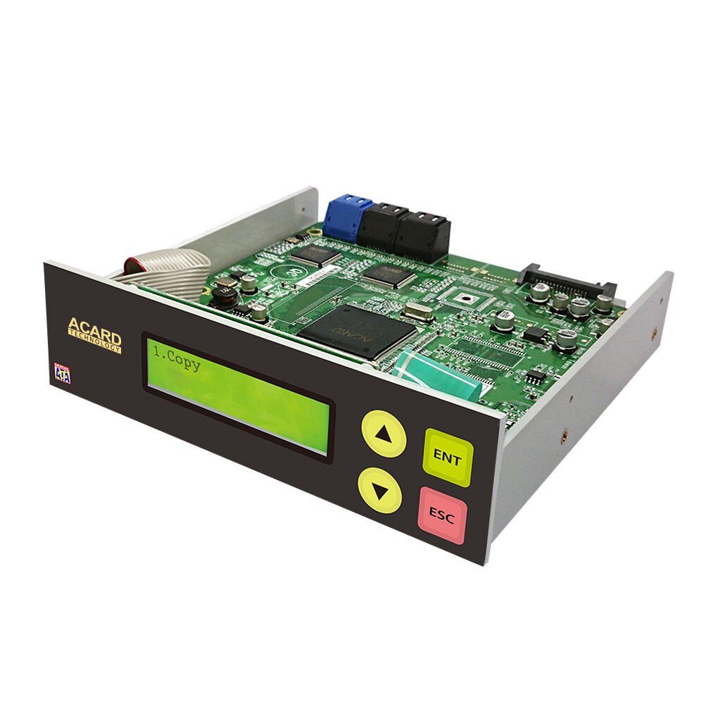 Acard 1 to 3 CD DVD Burner Disc Duplicator Controller + SATA cables ACARD-3T-R