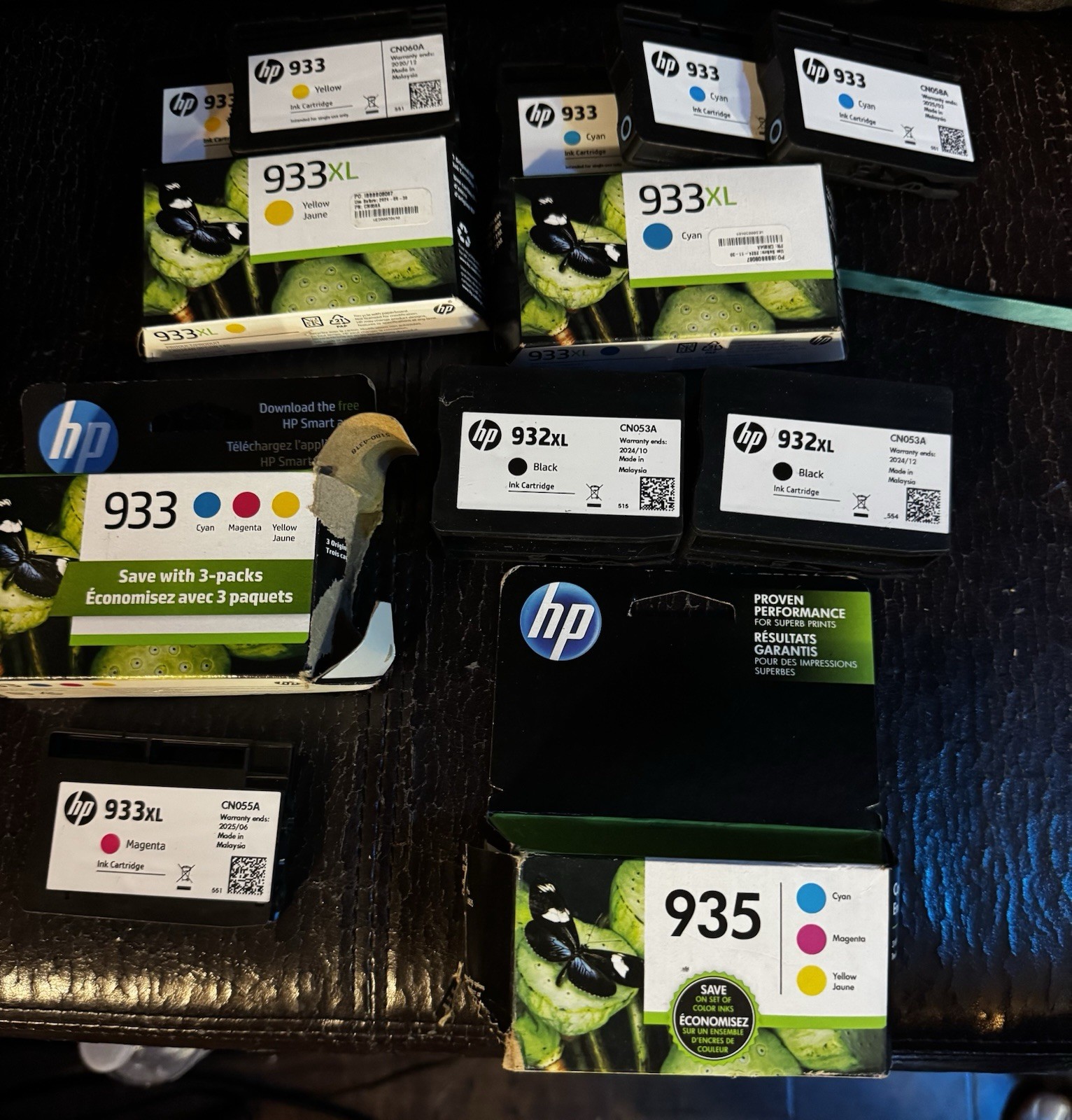 HP 932XL/933 (N9H62FN) Cyan/Black/Magenta/Yellow Ink Cartridge