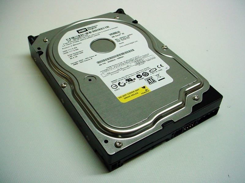 IBM 80GB 7200RPM SERIAL SATA150 HARD DRIVE USED 40Y9034